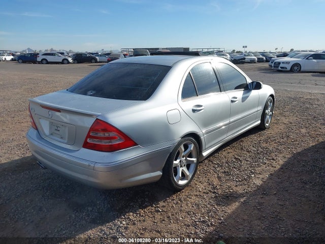 2007 MERCEDES-BENZ C-CLASS 2.5L SPORT VIN: WDBRF52H47F919401