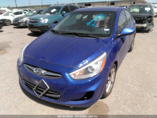 2014 HYUNDAI ACCENT GLS VIN: KMHCU4AE5EU707917