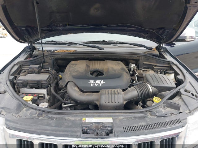 2013 JEEP GRAND CHEROKEE OVERLAND VIN: 1C4RJECG2DC600761