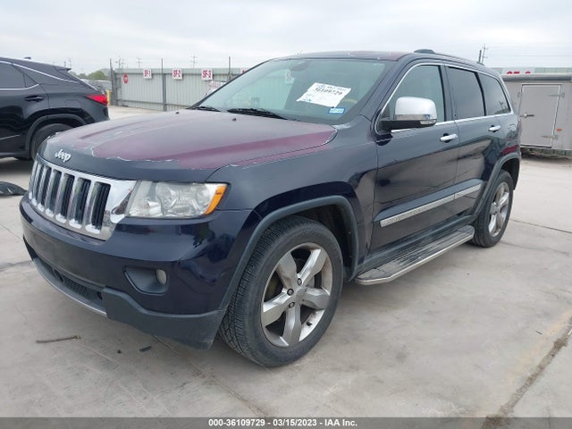 2013 JEEP GRAND CHEROKEE OVERLAND VIN: 1C4RJECG2DC600761