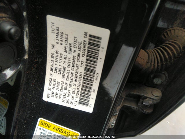 2014 Acura TL, VIN: 19UUA8F54EA006841