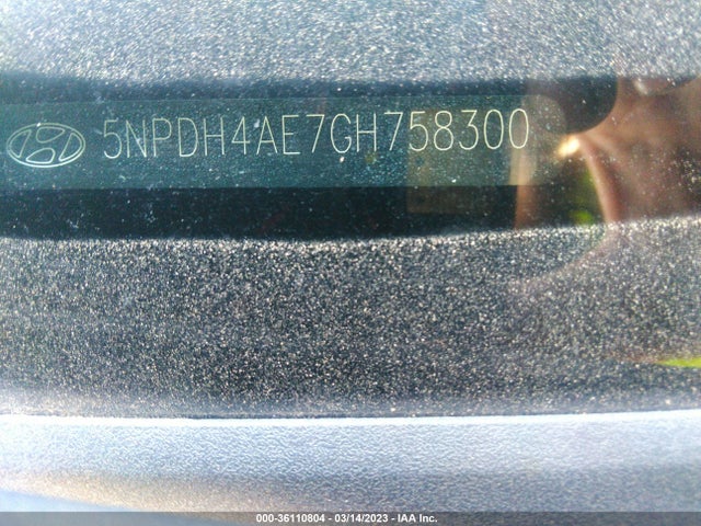 Hyundai ELANTRA SE 2016 5NPDH4AE7GH758300 Image 10
