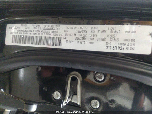 RAM 1500 Tradesman 2015 1C6RR7FT7FS711318 Image 9