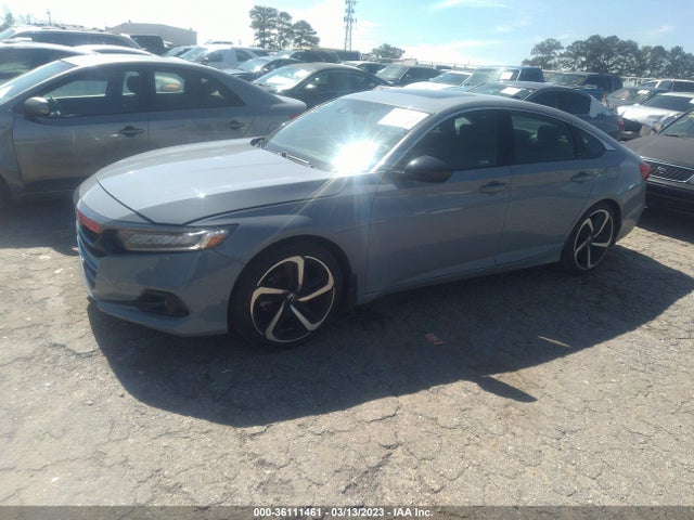 2021 HONDA ACCORD SEDAN SPORT VIN: 1HGCV2F38MA027783