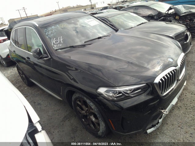 BMW X3 Sdrive30i 2022 IAAI 5UX43DP00N9K88318