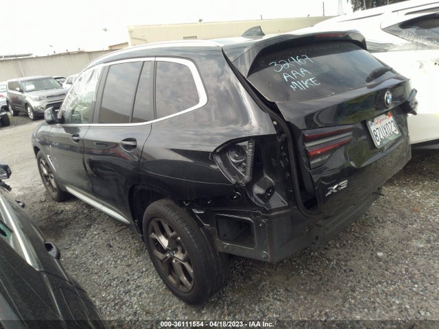 BMW X3 Sdrive30i 2022 аукцион фото