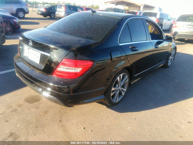 2012 MERCEDES-BENZ C-CLASS C 250 LUXURY VIN: WDDGF4HB7CA600366