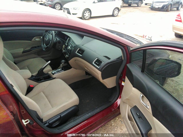 2013 HONDA CIVIC SDN LX VIN: 2HGFB2F54DH597465