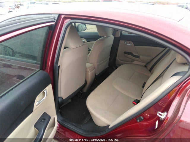 2013 HONDA CIVIC SDN LX VIN: 2HGFB2F54DH597465