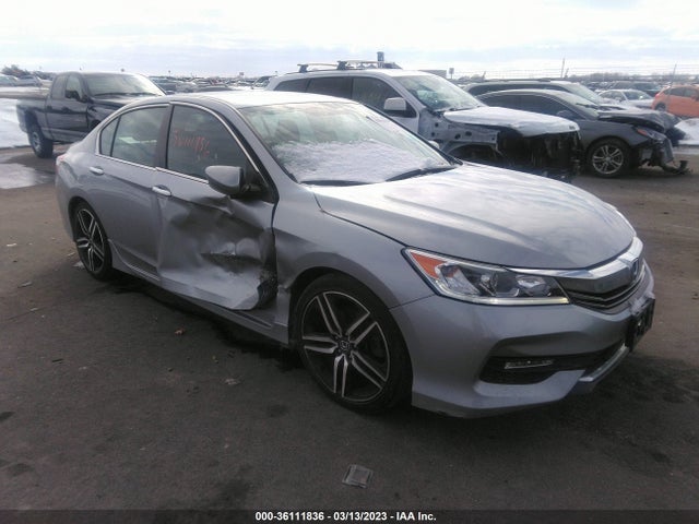 2016 HONDA ACCORD SEDAN SPORT VIN: 1HGCR2F58GA229808