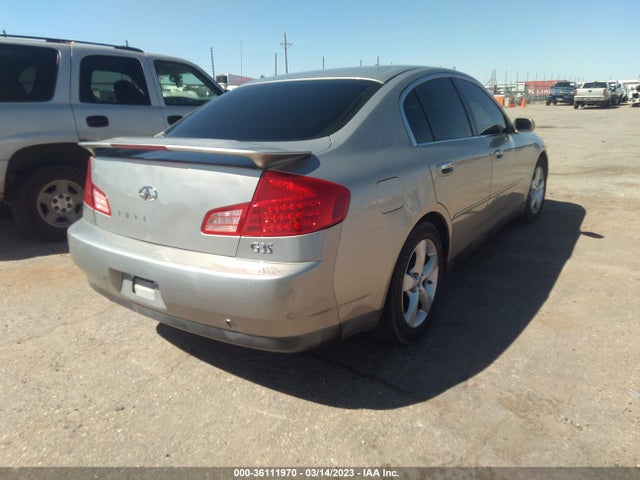 2003 INFINITI G35 SEDAN W/LEATHER VIN: JNKCV51E03M321487