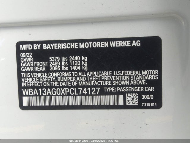 BMW 5 Series 530e 2023 WBA13AG0XPCL74127 Image 11
