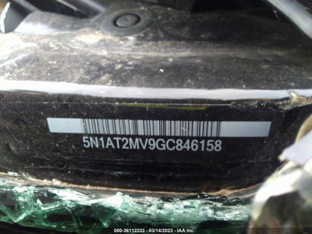 5N1AT2MV9GC846158 Nissan Rogue Sl