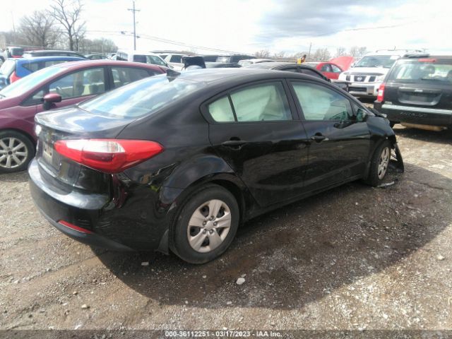 KNAFK4A63F5284876 KIA FORTE LX