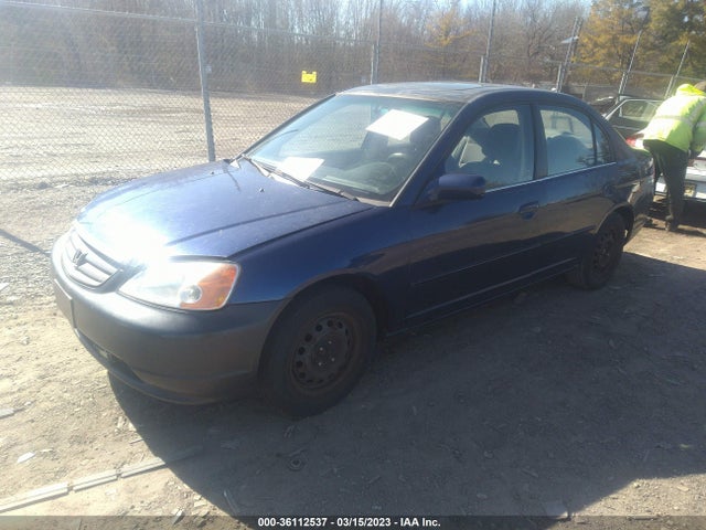 2002 HONDA CIVIC EX VIN: 2HGES26702H607614