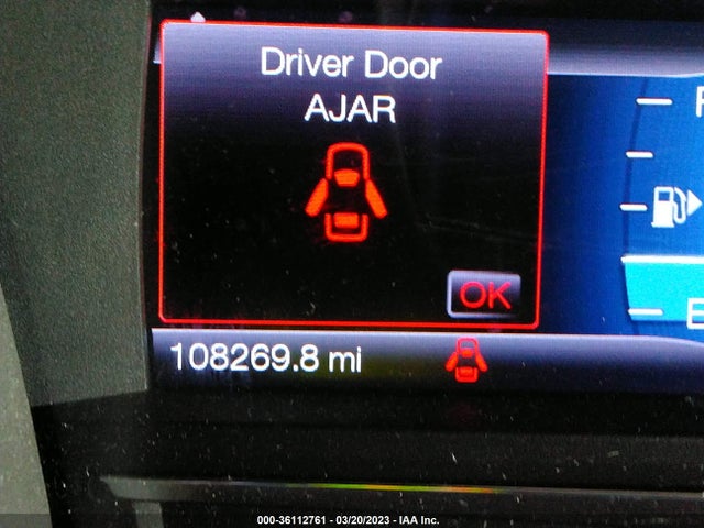 2015 FORD FLEX SEL VIN: 2FMGK5C80FBA17889