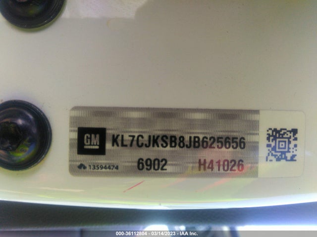 Chevrolet TRAX LS 2018 KL7CJKSB8JB625656 Image 9