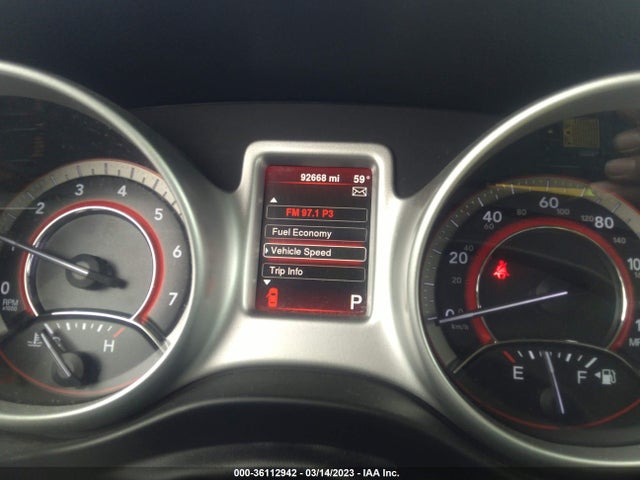 2016 DODGE JOURNEY SXT VIN: 3C4PDCBB0GT203731