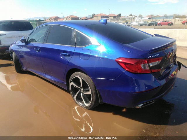 2018 HONDA ACCORD SEDAN SPORT 1.5T VIN: 1HGCV1F31JA000446
