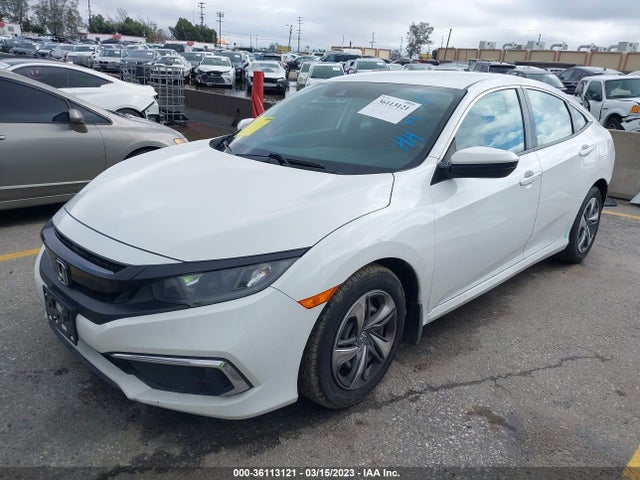 Honda Civic Sedan Lx 2019 2HGFC2F66KH533446 Image 2
