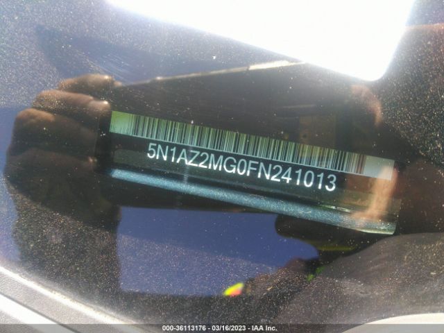 5N1AZ2MG0FN241013 Nissan MURANO SL