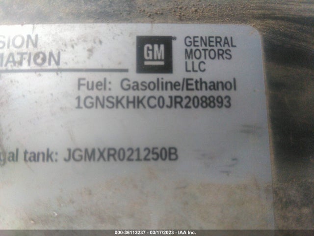 Chevrolet Suburban Lt 2018 1GNSKHKC0JR208893 Image 9