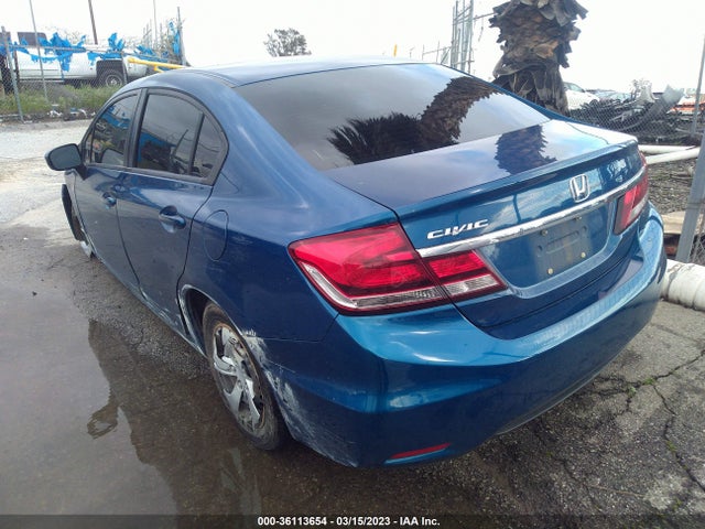 Honda Civic Sedan Lx 2014 19XFB2F53EE261480 Image 3