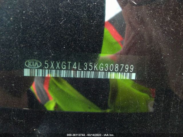 5XXGT4L35KG308799 KIA Optima Lx
