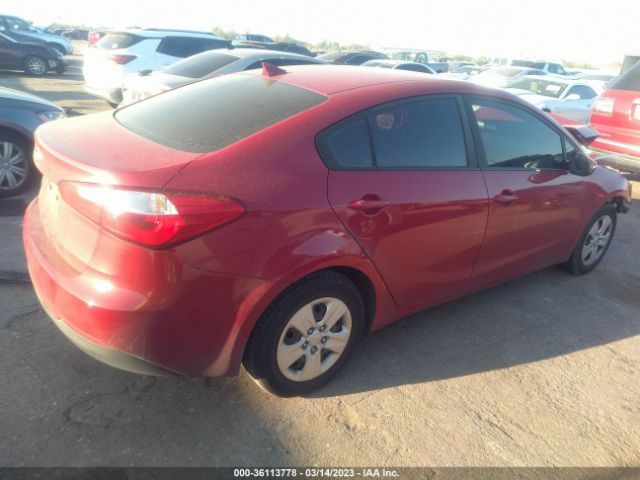 KNAFK4A61G5607615 KIA FORTE LX