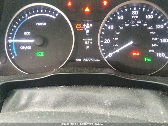 JTHBW1GG7E2045611 Lexus Es 300h Hybrid
