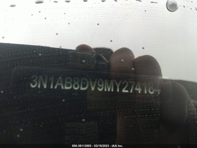 Nissan SENTRA SR 2021 3N1AB8DV9MY274184 Image 10