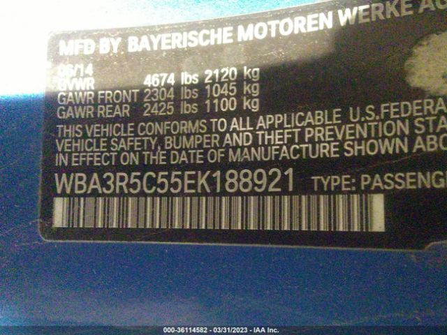 WBA3R5C55EK188921 BMW 4 Series 435i Xdrive