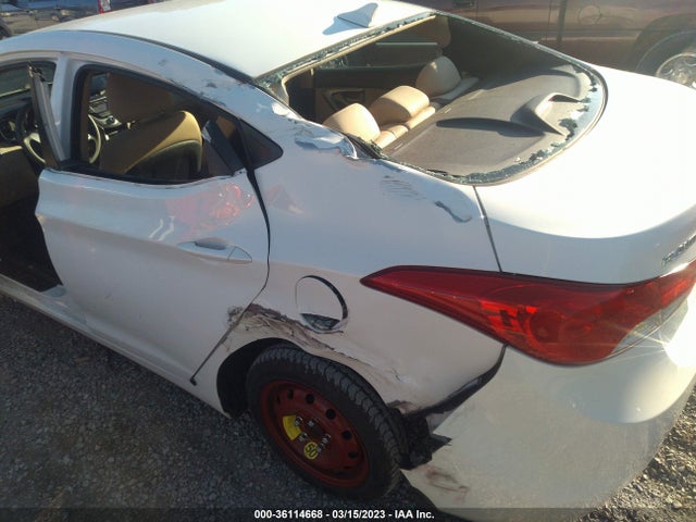 2013 HYUNDAI ELANTRA GLS VIN: 5NPDH4AE9DH156672