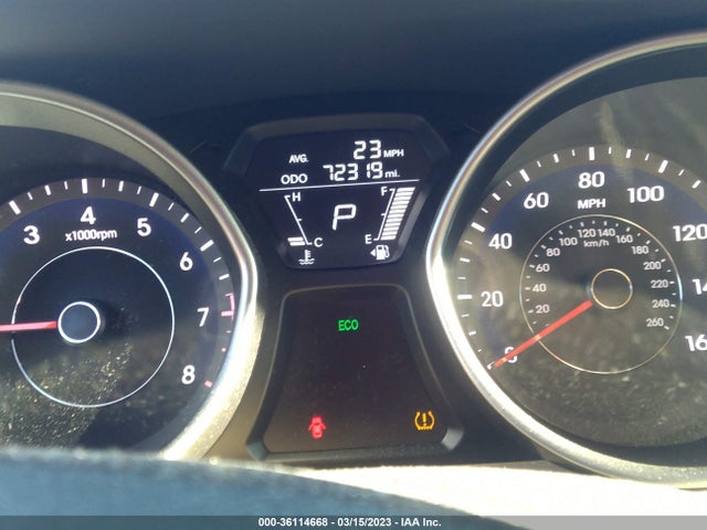 2013 HYUNDAI ELANTRA GLS VIN: 5NPDH4AE9DH156672