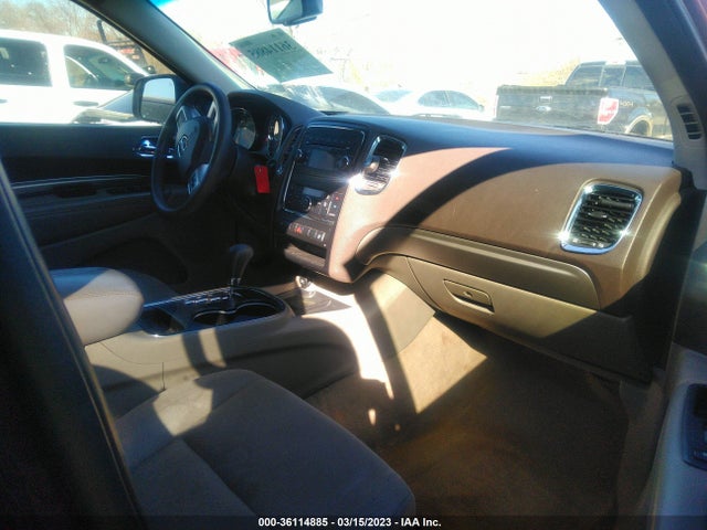 2012 DODGE DURANGO SXT VIN: 1C4RDJAG3CC271702
