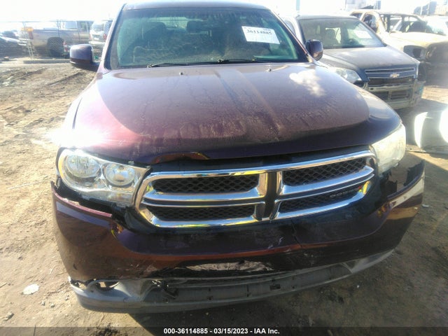 2012 DODGE DURANGO SXT VIN: 1C4RDJAG3CC271702