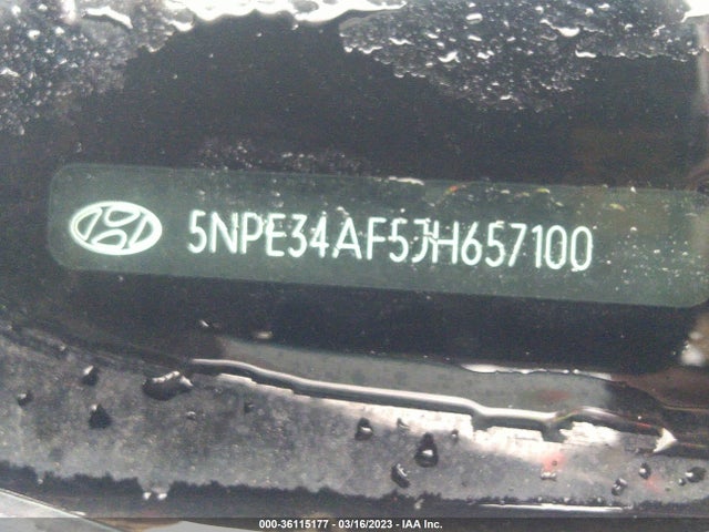 Hyundai SONATA SEL 2018 5NPE34AF5JH657100 Image 9