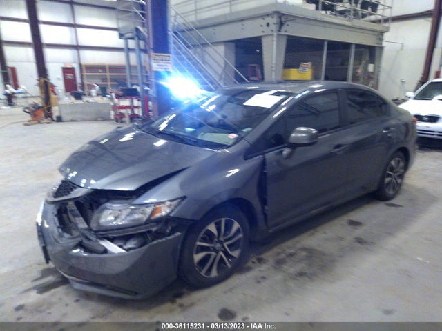2013 HONDA CIVIC SDN EX VIN: 19XFB2F80DE092348