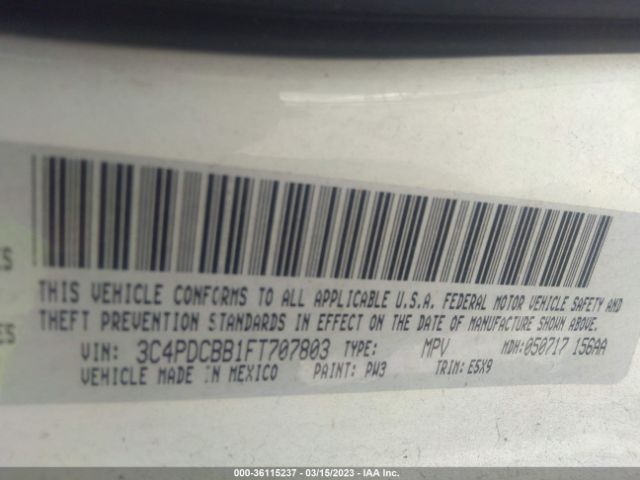 3C4PDCBB1FT707803 Dodge Journey Sxt