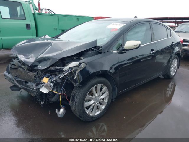 KNAFX4A82E5105860 KIA FORTE EX