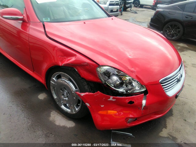 2002 LEXUS SC 430 VIN: JTHFN48Y320034237