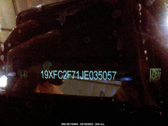 Honda Civic Sedan Ex 2018 19XFC2F71JE035057 Image 9