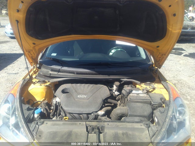2012 HYUNDAI VELOSTER W/BLACK INT VIN: KMHTC6AD2CU054336