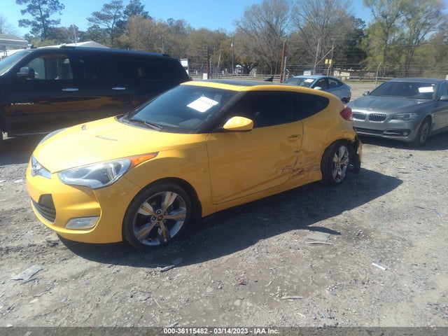 2012 HYUNDAI VELOSTER W/BLACK INT VIN: KMHTC6AD2CU054336