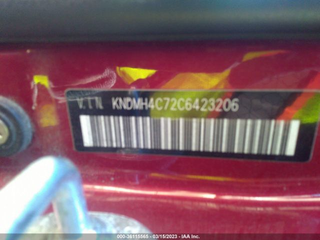 KNDMH4C72C6423206 KIA SEDONA EX