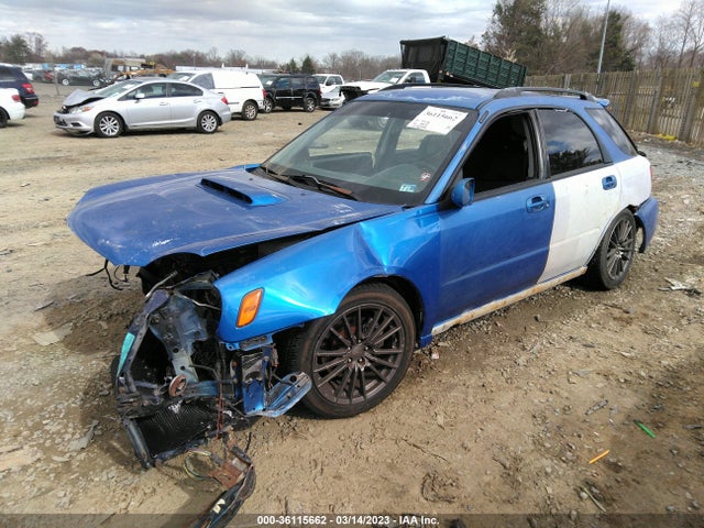 2003 SUBARU IMPREZA WAGON WRX VIN: JF1GG29633G800368