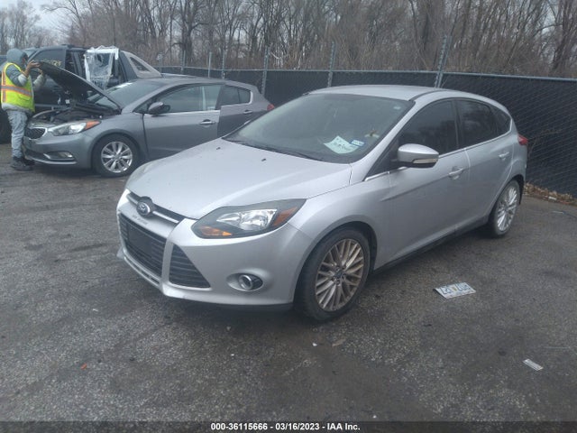 2013 FORD FOCUS TITANIUM VIN: 1FADP3N28DL122950