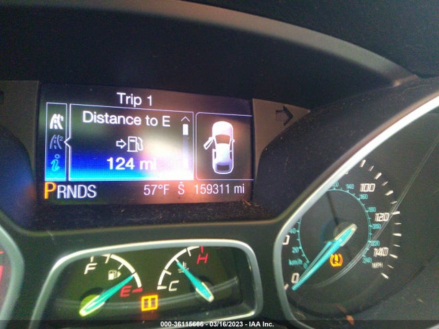 2013 FORD FOCUS TITANIUM VIN: 1FADP3N28DL122950
