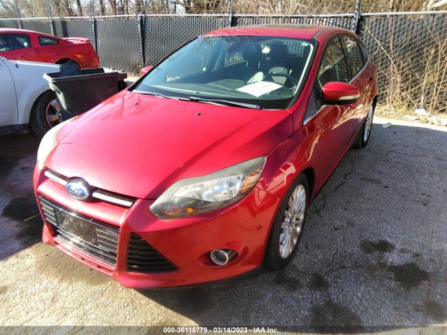 2012 FORD FOCUS TITANIUM VIN: 1FAHP3N28CL100222