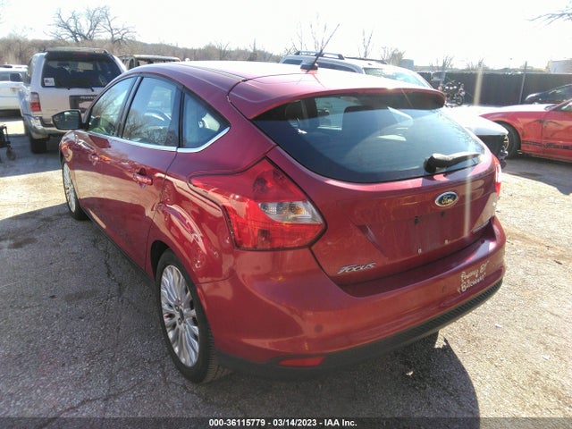 2012 FORD FOCUS TITANIUM VIN: 1FAHP3N28CL100222